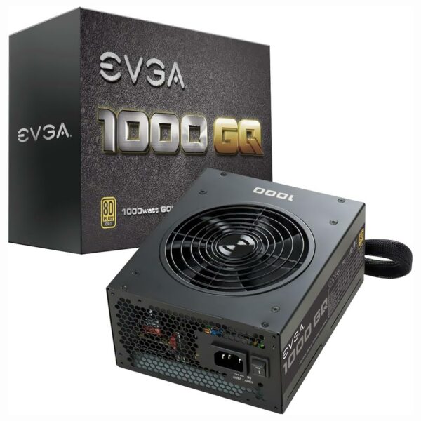 Fonte de Alimentacao EVGA GQ 1000W ATX / Semi Modular / 80 Plus Gold - 210-GQ-1000-V1