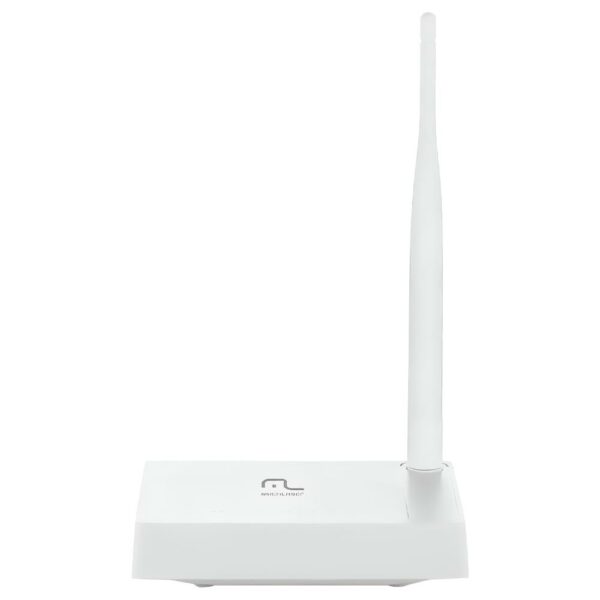 Roteador Multilaser RE057 Banda Unica / 2.4GHz / 1 Antena - Branco