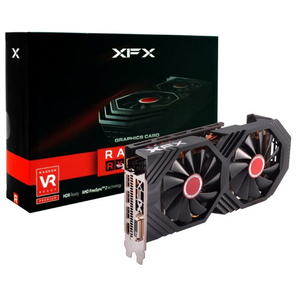 Placa de Video XFX GTS XXX OC 8GB Radeon RX580 DDR5 - RX-580P8DFD6