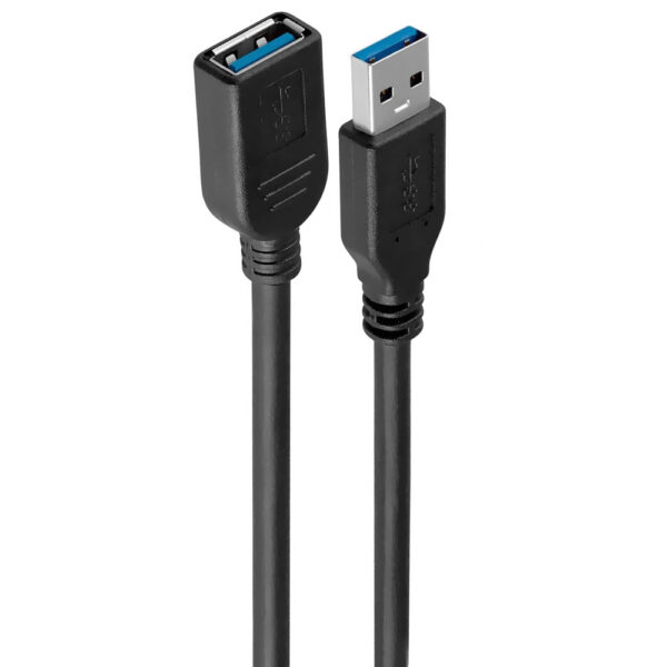 Cabo de Extensao USB para USB 3.0 Macho / Femea - 1.5M