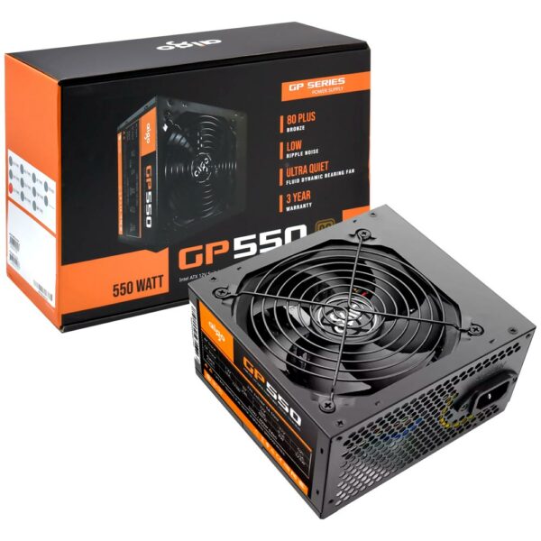 Fonte de Alimentacao Aigo GP550 550W ATX / Nao Modular / 80 Plus Bronze