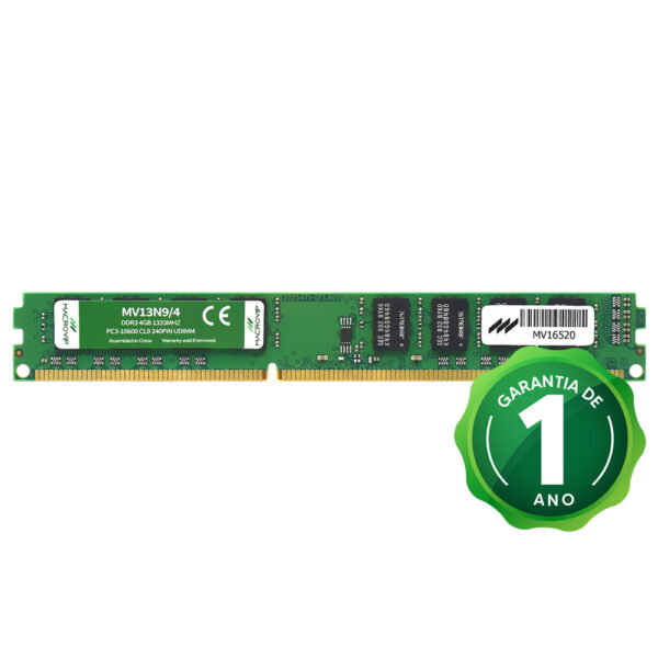 Memoria RAM Macrovip DDR3 4GB 1333MHz - MV13N9/4