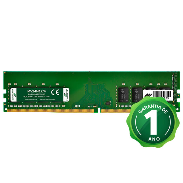 Memoria RAM Macrovip DDR4 4GB 2400MHz - MV24N17/4