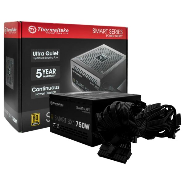 Fonte de Alimentacao Thermaltake Smart Series BX1 750W ATX / Nao Modular / 80 Plus Bronze