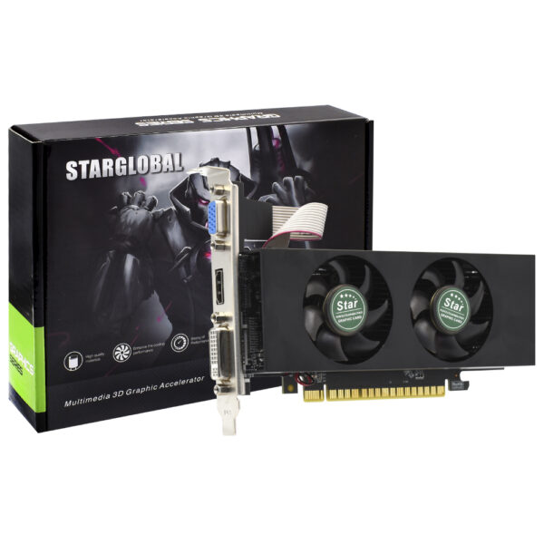 Placa de Video Star Nvidia 4GB GeForce GTX750 DDR5 - LOW PROFILE GTX750-GRAPHIC