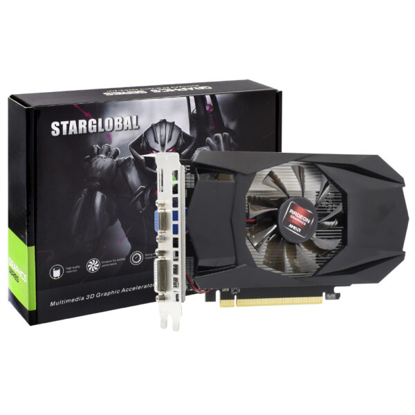 Placa de Video Star Radeon 4GB Radeon HD7670 DDR5 - HD7670-GRAPHIC