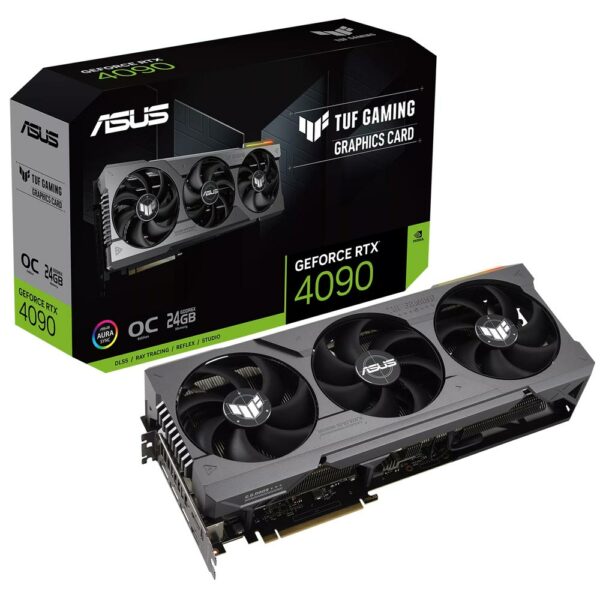 Placa de Video ASUS TUF Gaming OC 24GB GeForce RTX4090 GDDR6X / ARGB - TUF-RTX4090-O24G-GAMING