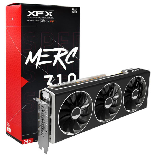 Placa de Video XFX Merc 310 Black 24GB Radeon RX7900 XTX GDDR6 - RX-79XMERCB9