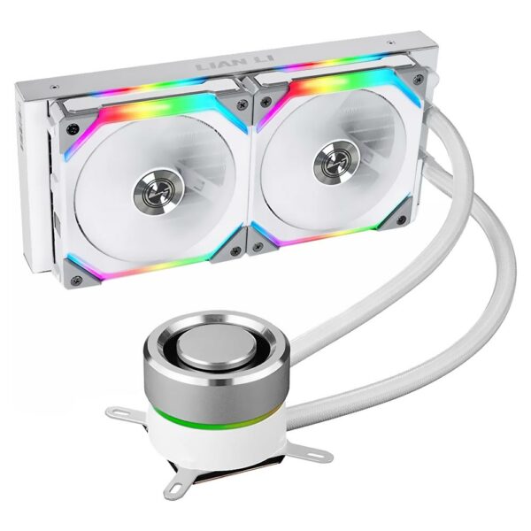 Water Cooler Para Processador Lian Li GA-240SLA Galahad Aio 240MM RGB - Branco