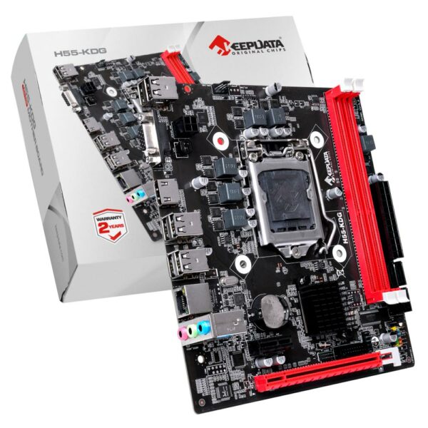 Placa Mae Keepdata H55-KDG Socket LGA 1156 / VGA / DDR3