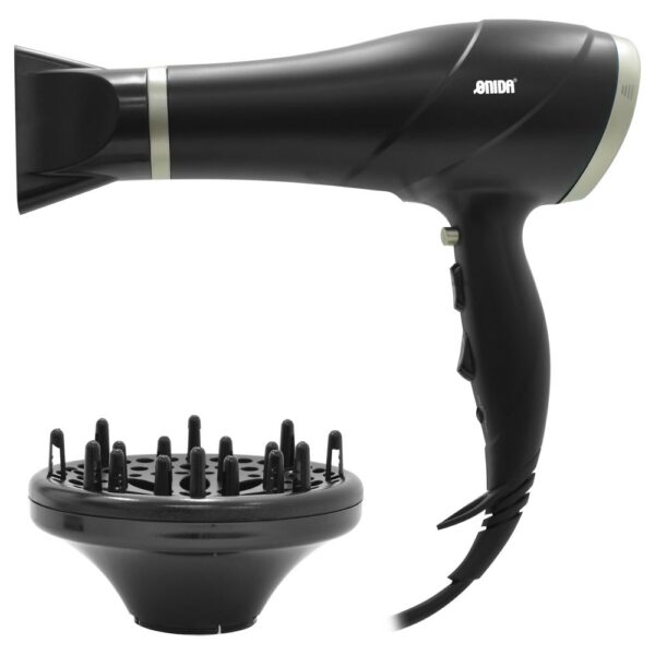 Secador de Cabelo Onida ON-091 Super Turbo Profissional 5500W / Bivolt - Preto / Dourado
