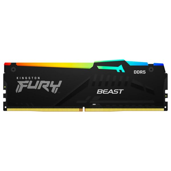 Memoria RAM Kingston Fury Beast DDR5 32GB 6000MHz RGB - Preto (KF560C36BBEA-32)