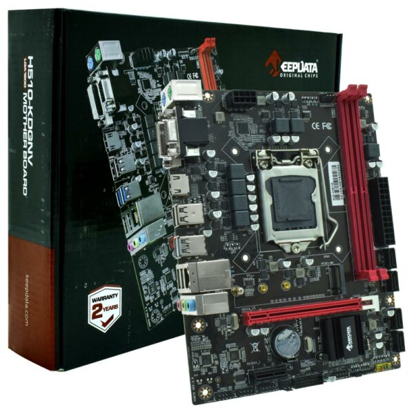Placa Mae Keepdata H510-KDGNV Socket LGA 1200 / VGA / DDR4