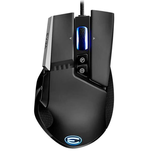 Mouse Gamer EVGA X17 FPS USB / RGB - Preto (903-W1-17BK-K3)