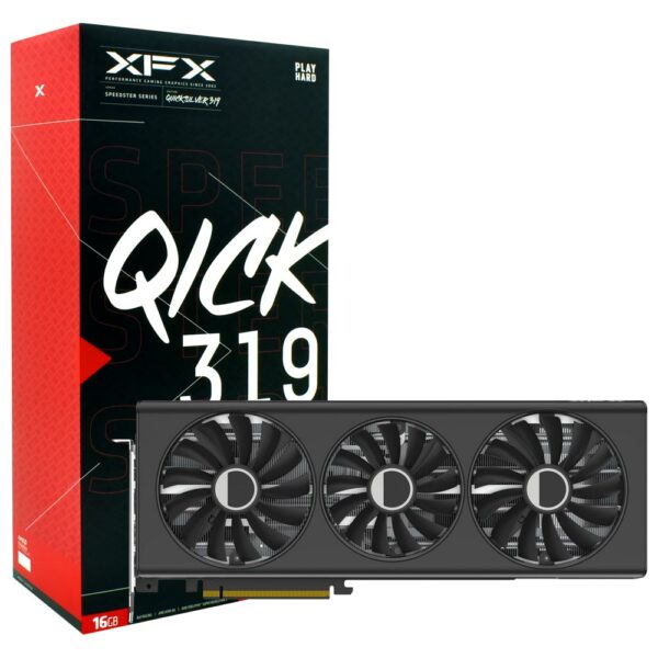 Placa de Video XFX Speedster QICK 319 Core 16GB Radeon RX7800 XT GDDR6 - RX-78TQICKF9