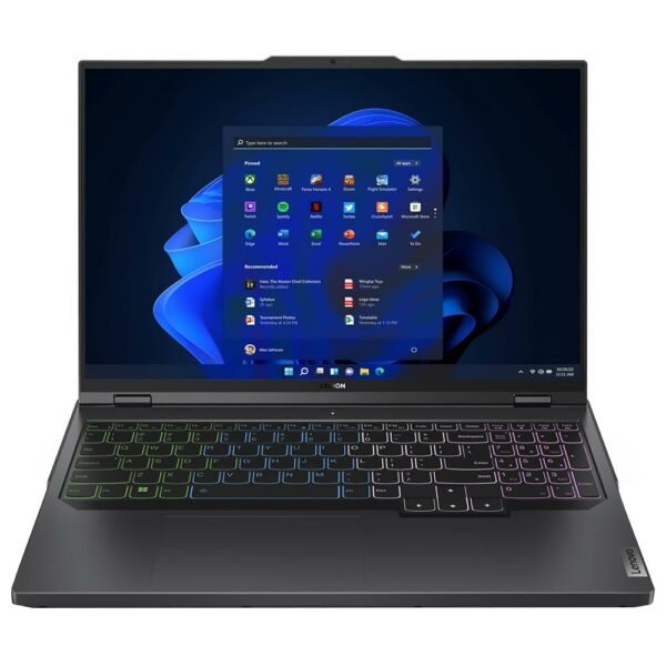 Notebook Gamer Lenovo Legion 5 Pro 16IRX8 Intel Core i9 13900HX Tela WQXGA 16" / 32GB de RAM / 1TB SSD / GeForce RTX4060 8GB - Onyx Cinza (82WK00M7US) (Ingles)
