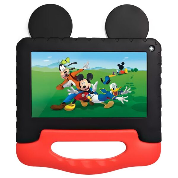 Tablet Kids Multilaser NB604 Disney Junior Mickey 2GB de RAM / 32GB / Tela 7" - Preto