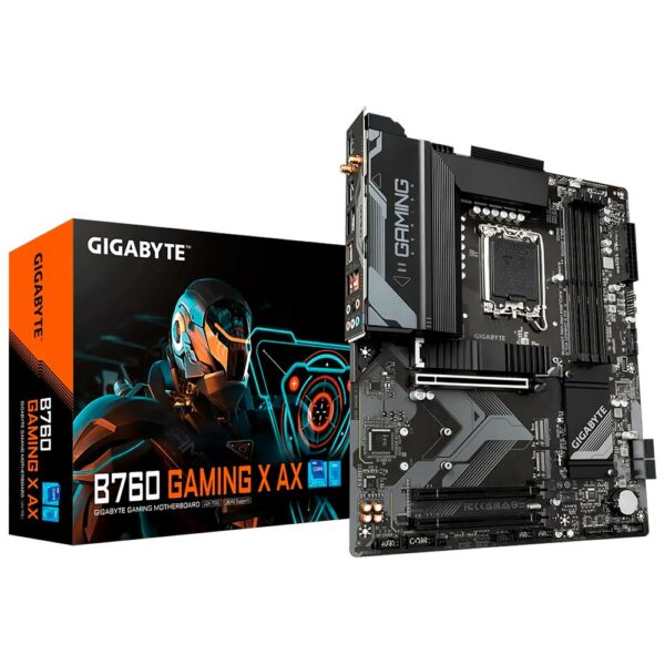 Placa Mae Gigabyte B760 Gaming X AX Socket LGA 1700 / DDR5