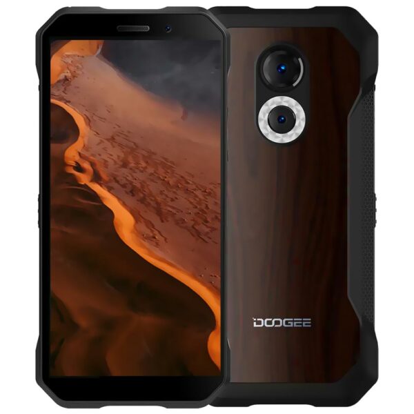 Celular Doogee S61 Pro 8GB de RAM / 128GB / Tela 6.0" / Dual Sim LTE - Wood Grain