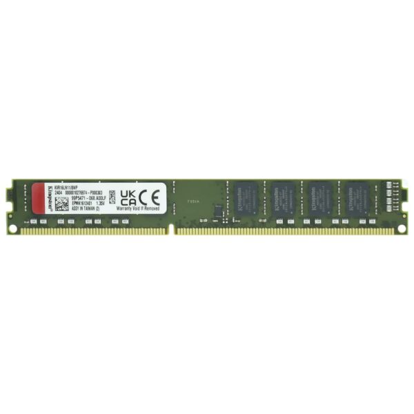 Memoria RAM Kingston DDR3L 8GB 1600MHz - KVR16LN11/8WP
