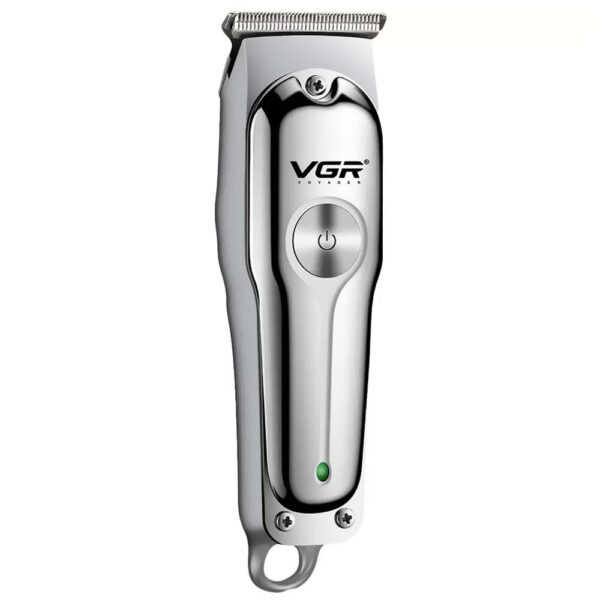 Maquina de Cortar Cabelo Profecional VGR V-071 Recarregavel - Prata