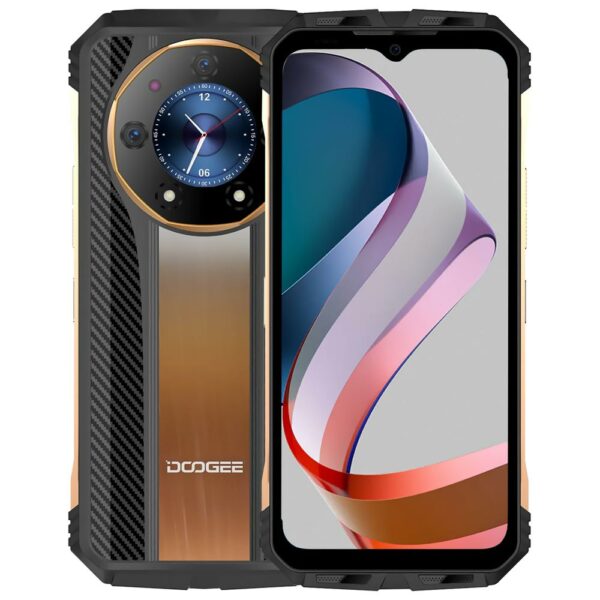 Celular Doogee S110 12GB de RAM / 256GB / Tela 6.58" / Dual Sim LTE - Sunshine Dourado (Global)