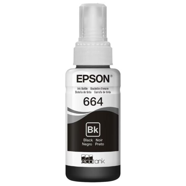 Cartucho de Tinta Epson T664120 - Preto