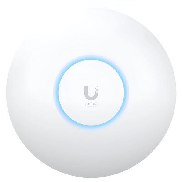 Ponto de Acesso UBNT U6-LITE Unifi AP Wi-Fi 6 Dual Band / 2.4GHz / 5GHz / 1200Mbps - Branco