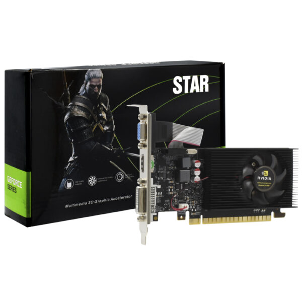 Placa de Video Nvidia Star 2GB GeForce GT730 DDR5 - LOW PROFILE GT730-GRAPHIC