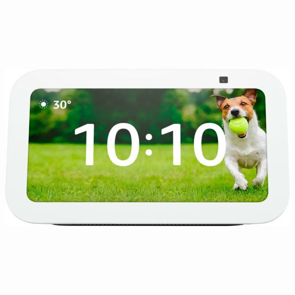 Caixa de Som Amazon Echo Show 5 3 Geracao Com Tela 5.5" / Alexa / Bluetooth - Branco