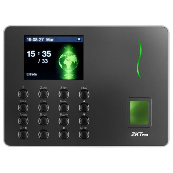 Leitor Biometrico de Tempo e Assistencia Zkteco WL10 - Preto