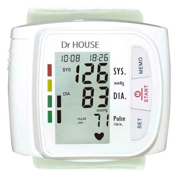 Medidor de Pressao Dr House 3005-1 Pulso - Branco