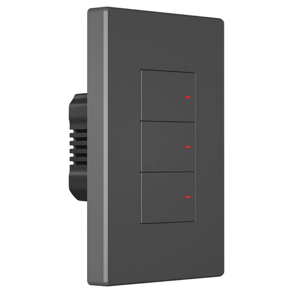 Interruptor Sonoff M5-3C-120 Wifi / Smart / Alexa / Ok Google - Cinza