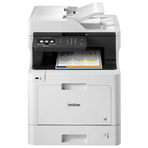 Impressora Multifuncional Brother Laser MFC-L8900CDW Wifi / 220V - Branco