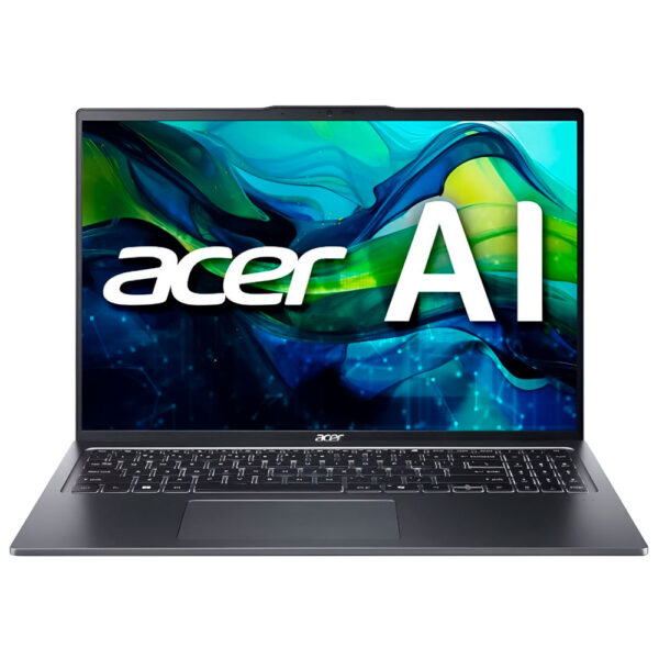 Notebook Acer Swift GO 16 SFG16-72T-95LG Intel Core Ultra 9 185H Tela WUXGA 16" / 32GB de RAM / 1TB SSD - Steel Cinza (Ingles)