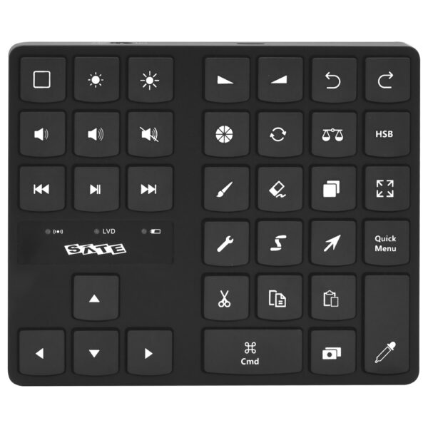 Teclado de Desenho Satellite AK-188B Bluetooth - Preto