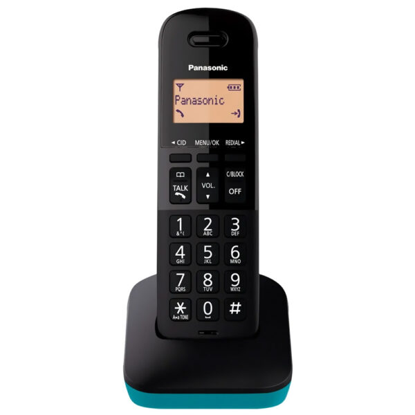 Telefone Panasonic KX-TGB310LAC Sem Fio / Base / Bina / Bivolt - Ciano