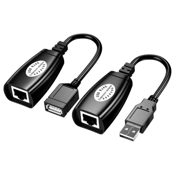 Cabo Adaptador Extender USB para RJ45 - 45M