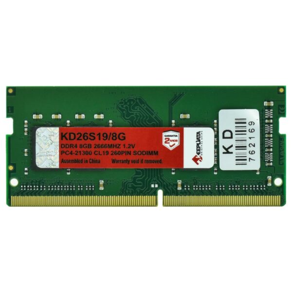 Memoria RAM para Notebook Keepdata DDR4 8GB 2666MHz - KD26S19/8G