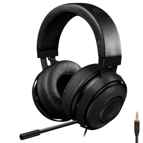 Fone Gamer Razer Kraken Oval / Com Fio - Preto (RZ04-02830100-R3U1)