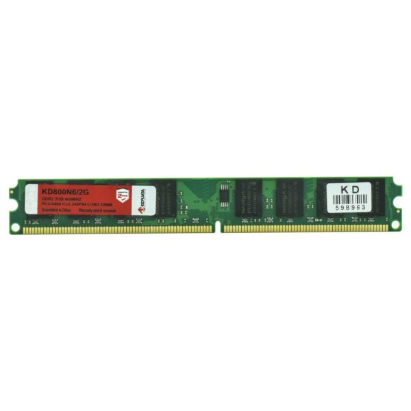 Memoria RAM Keepdata DDR2 2GB 800MHz - KD800N6/2G