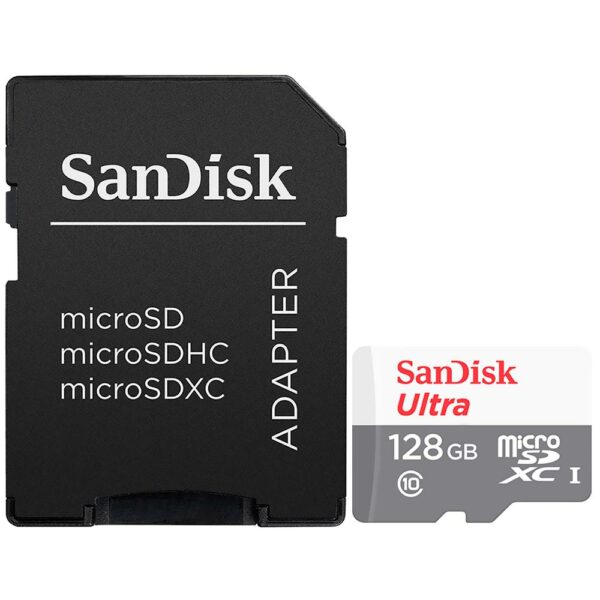 Cartao de Memoria Micro SD SanDisk Ultra 128GB Classe 10