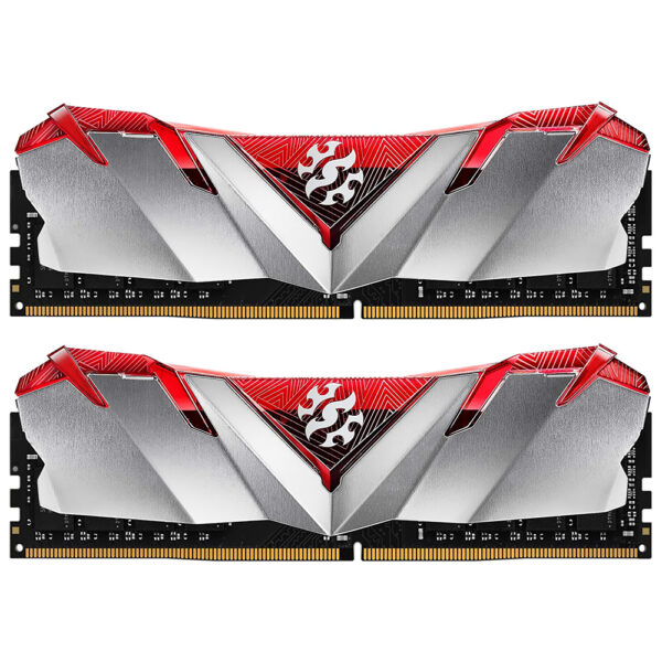 Memoria RAM ADATA XPG Gammix D30 DDR4 32GB (2x16GB) 3200MHz - Cinza / Vermelho (AX4U320016G16A-DR30)