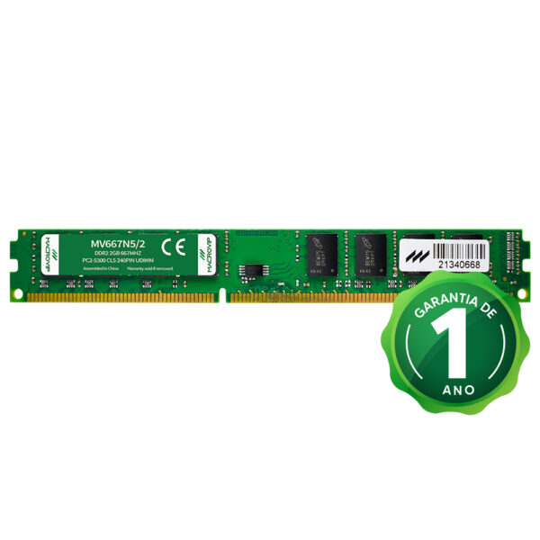 Memoria RAM Macrovip DDR2 2GB 667MHz - MV667N5/2