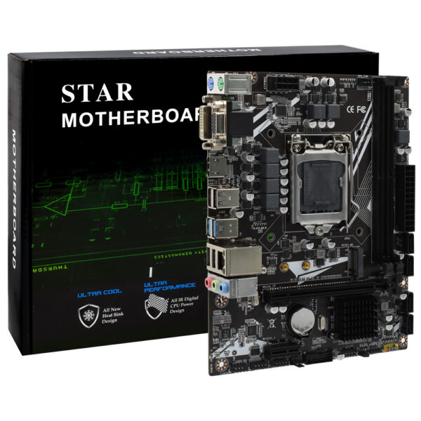 Placa Mae STAR TG-H510G587 Socket LGA 1200 / VGA / DDR4