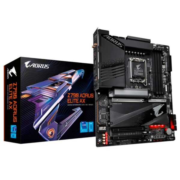Placa Mae Gigabyte Z790 AORUS Elite AX Socket LGA 1700 / DDR5