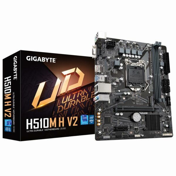 Placa Mae Gigabyte H510M H V2 Socket LGA 1200 / VGA / DDR4