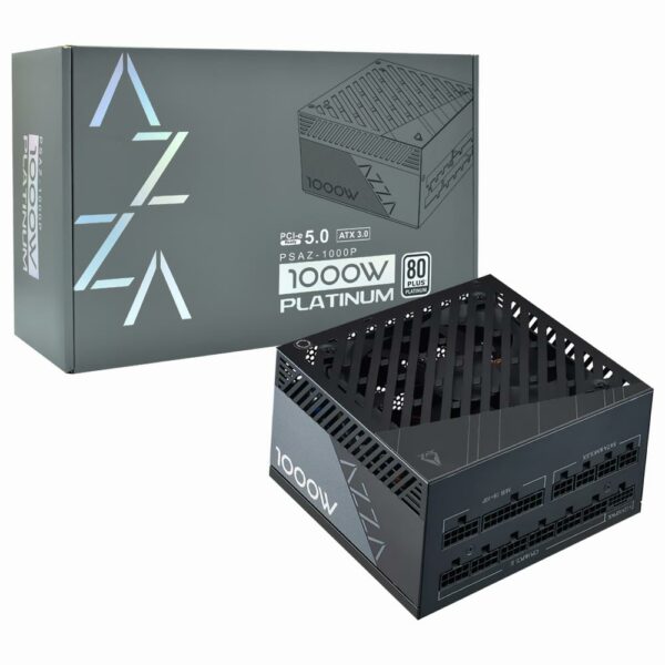 Fonte de Alimentacao AZZA PSAZ-1000P 1000W ATX / Modular / 80 Plus Platinum