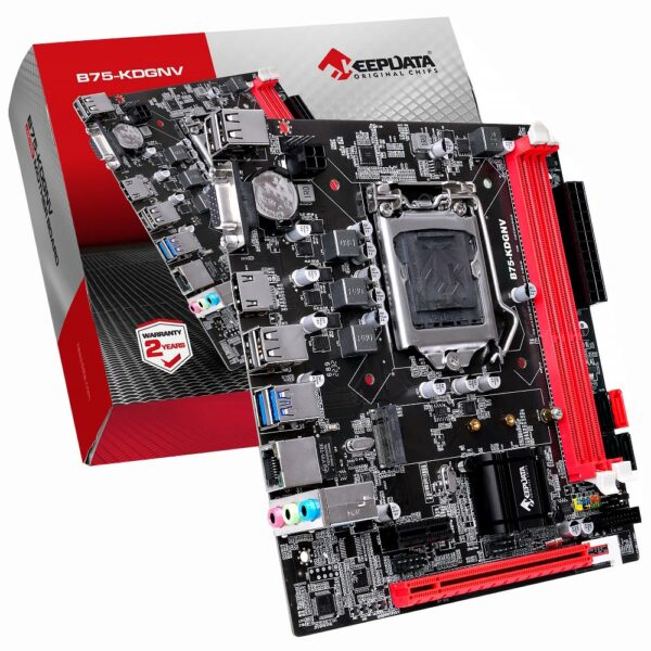 Placa Mae Keepdata B75-KDGNV Socket LGA 1155 / VGA / DDR3