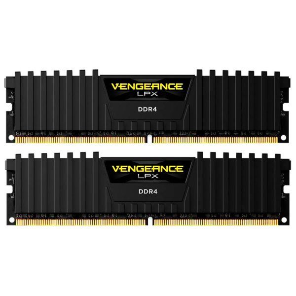 Memoria RAM Corsair Vengeance LPX DDR4 16GB (2x8GB) 2400MHz - Preto (CMK16GX4M2A2400C16)